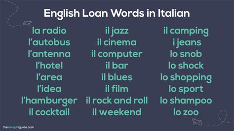 italian words that are similar to english